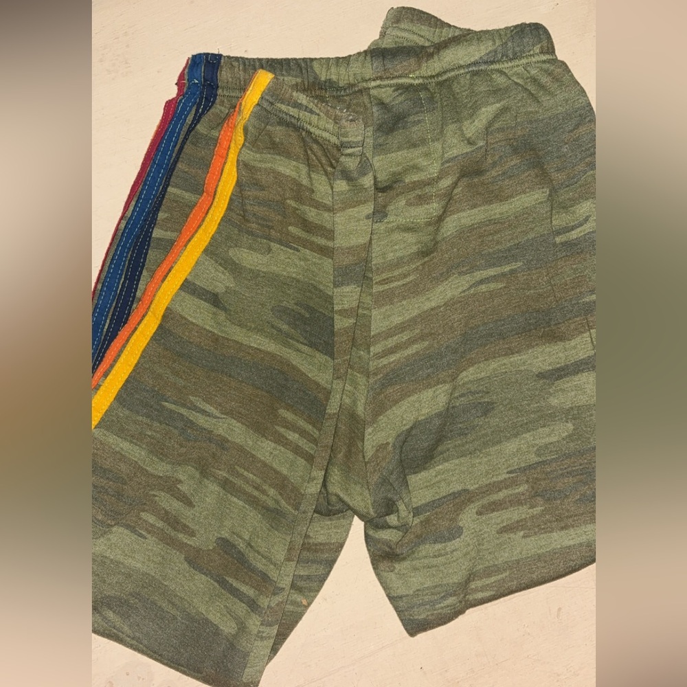 Aviator Nation Camo 5 Stripe Joggers - Picture 2 of 4